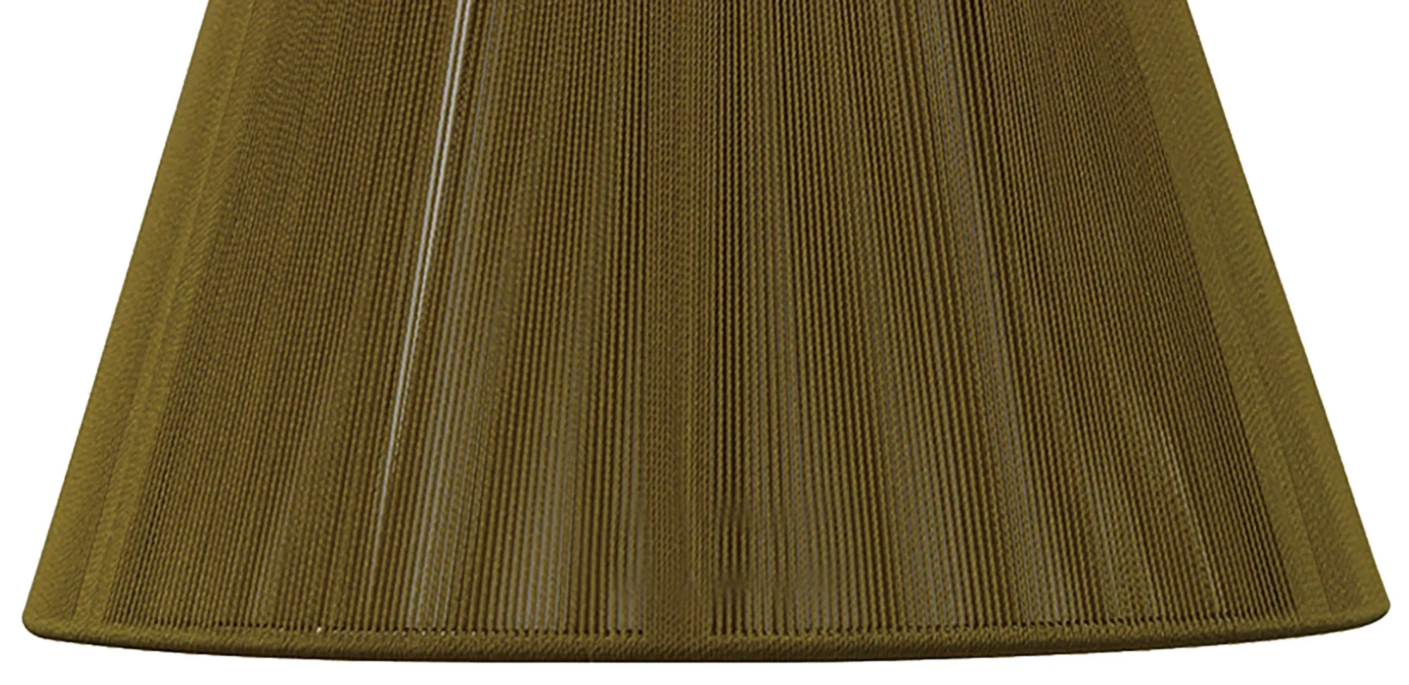 Silk 40cm String Shade Olive MS073  Mantra Fusion Silk String Shades